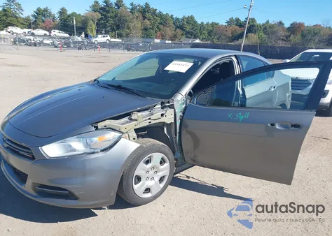 2013 Dodge Dart Aero из США, поврежденный, VIN 1C3CDFAH6DD215992